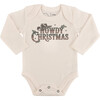 Long Sleeve Graphic Bodysuit, Howdy Christmas - Onesies - 1 - thumbnail