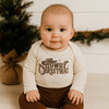 Long Sleeve Graphic Bodysuit, Howdy Christmas - Onesies - 2