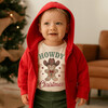 Long Sleeve Graphic Bodysuit, Howdy Gingerbread Christmas - Onesies - 2 - thumbnail