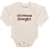 Long Sleeve Graphic Bodysuit, Christmas Cowgirl - Onesies - 2