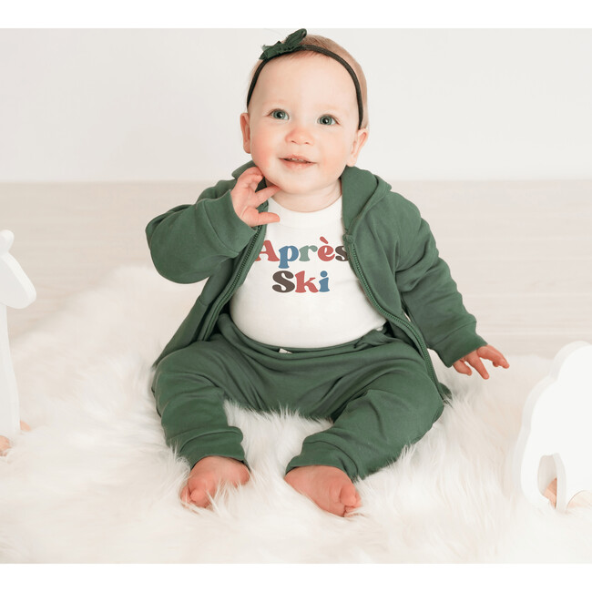 Long Sleeve Graphic Bodysuit, Apres Ski