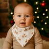 Kerchief Bib, Deer To My Heart - Bibs - 2