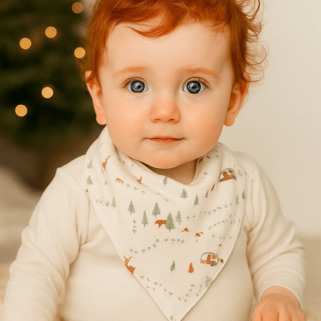 Kerchief Bib, Into The Woods - Bibs - 5