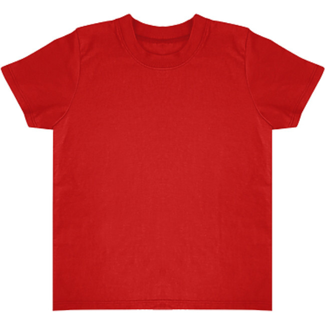 Infant Tee, Cherry Red