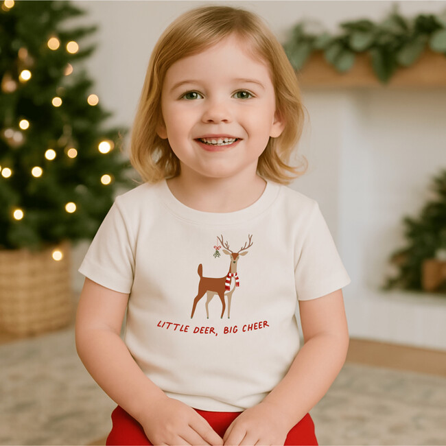 Graphic Tee, Little Deer Big Cheer