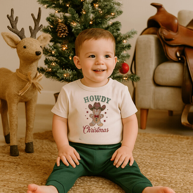 Graphic Tee, Howdy Gingerbread Christmas - T-Shirts - 3