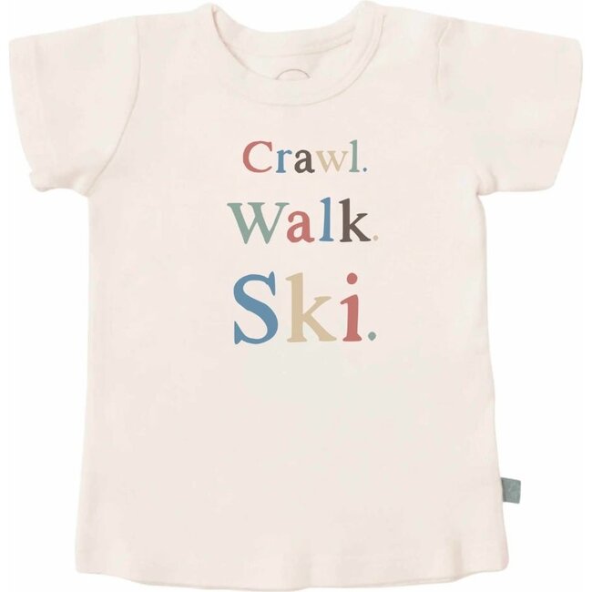 Graphic Tee, Crawl Walk Ski