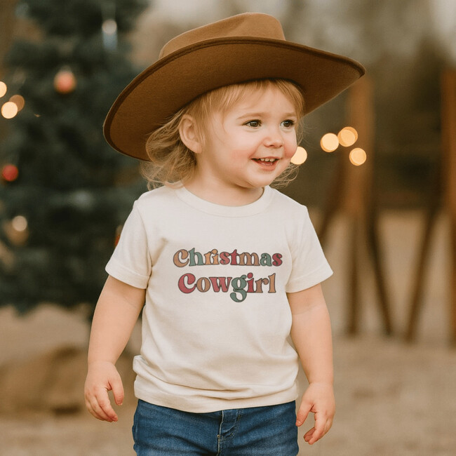 Graphic Tee, Christmas Cowgirl