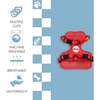 Arlo Adjustable Soft Padded No Pull Pet Harness with 3 Buckles and 3 Leash Clips, Red - Collars, Leashes & Harnesses - 5 - thumbnail
