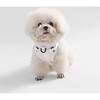Arlo Adjustable Soft Padded No Pull Pet Harness with 3 Buckles and 3 Leash Clips, White - Collars, Leashes & Harnesses - 6 - thumbnail