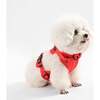 Arlo Adjustable Soft Padded No Pull Pet Harness with 3 Buckles and 3 Leash Clips, Red - Collars, Leashes & Harnesses - 7 - thumbnail