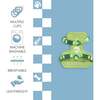 Arlo Adjustable Soft Padded No Pull Pet Harness with 3 Buckles and 3 Leash Clips, Light Green - Collars, Leashes & Harnesses - 5 - thumbnail