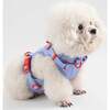 Arlo Adjustable Soft Padded No Pull Pet Harness with 3 Buckles and 3 Leash Clips, Periwinkle - Collars, Leashes & Harnesses - 7 - thumbnail