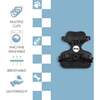 Arlo Adjustable Soft Padded No Pull Pet Harness with 3 Buckles and 3 Leash Clips, Black - Collars, Leashes & Harnesses - 5 - thumbnail
