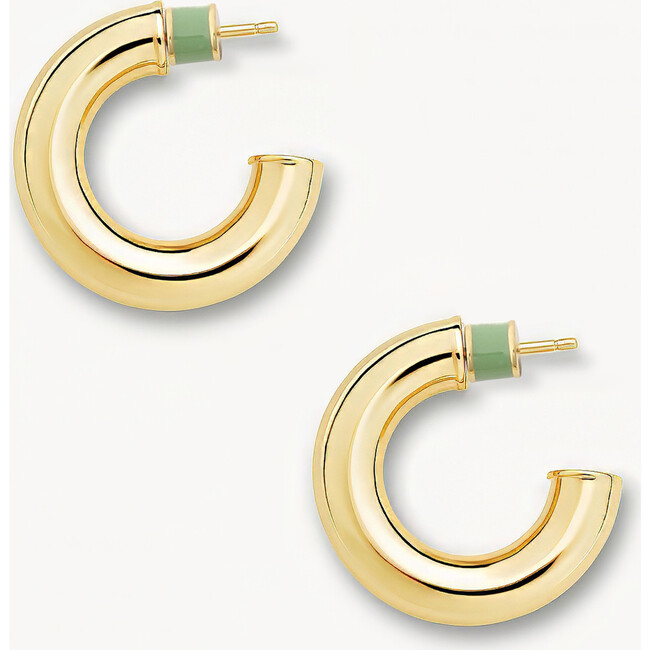 .75" Perfect Hoops, Gold