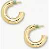 .75" Perfect Hoops, Gold - Earrings - 1 - thumbnail