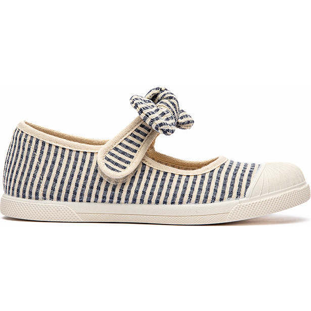 Sofia Stripes Canvas Mary Janes