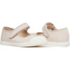 Canvas Mary Jane Sneakers, Taupe dots - Mary Janes - 2