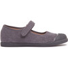 Margot Corduroy Mary Janes, Grey - Sneakers - 1 - thumbnail