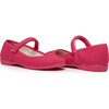 Classic Textured Canvas Mary Janes, Fuxia - Mary Janes - 5