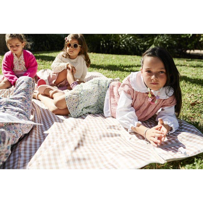 Canvas Mary Janes, Peach - Mary Janes - 2