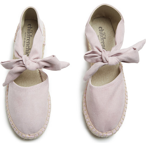 Montse Suede Espadrille, Pink - Espadrilles - 3