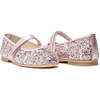 Classic Glitter Mary Janes, Rose - Mary Janes - 2 - thumbnail