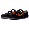 Zahia Velvet Mary Janes, Black - Mary Janes - 3 - thumbnail