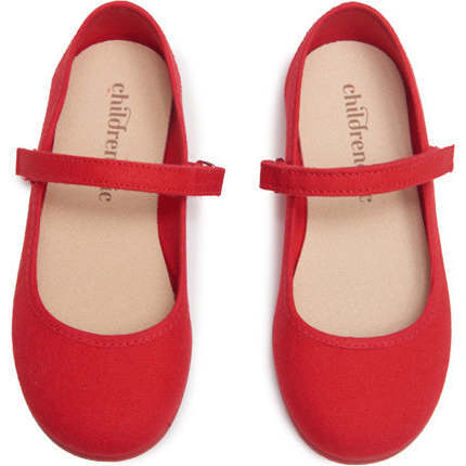 Classic Canvas Mary Janes, Red - Mary Janes - 3