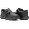 Single Rip-Tape School Trainers, Black - Sneakers - 3 - thumbnail