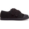 Bailey Suede Sneakers, Black - Sneakers - 1 - thumbnail
