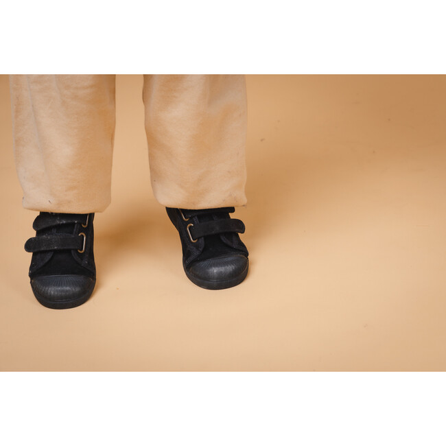 Bailey Suede Sneakers, Black