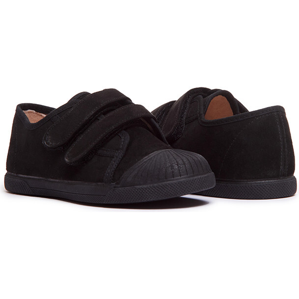 Bailey Suede Sneakers, Black - Sneakers - 4