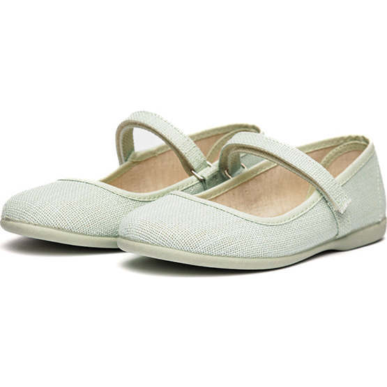 Classic Linen Mary Janes, Mint - Mary Janes - 3