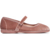 Cassie Velvet Mary Janes, Rose - Mary Janes - 1 - thumbnail