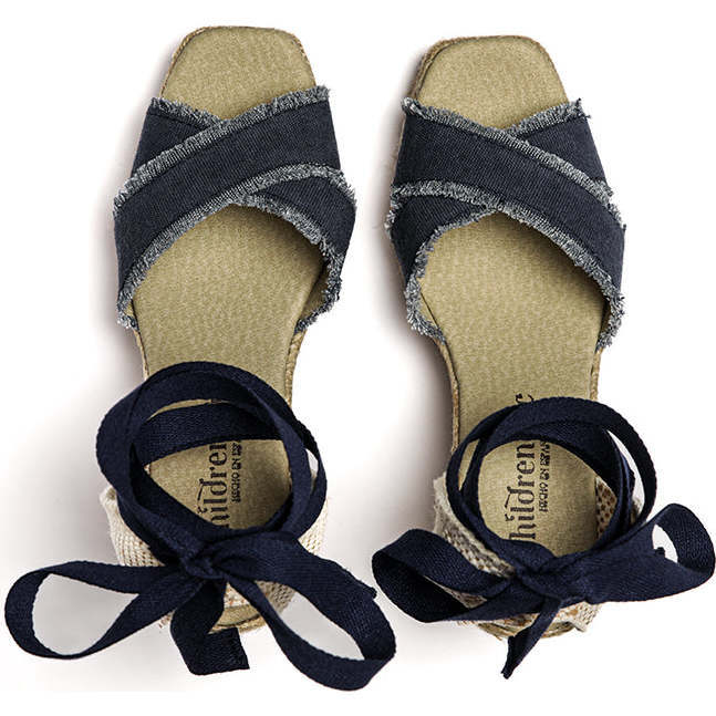 Gabi Espadrille, Navy - Espadrilles - 4