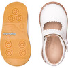 Toddler Mary Jane, White - Crib Shoes - 2