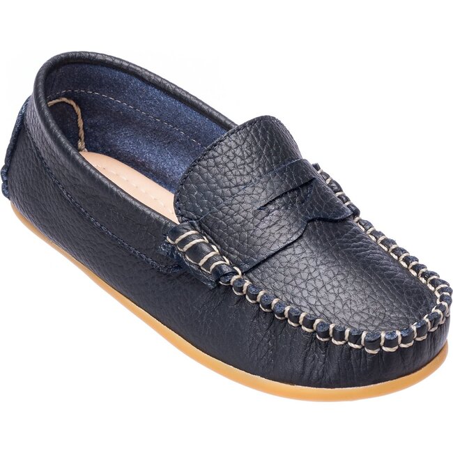 Toddler Alex Driver, Blue - Loafers - 1