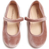 Cassie Velvet Mary Janes, Rose - Mary Janes - 3