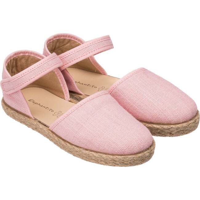 Linen Classic Espadrille, Pink