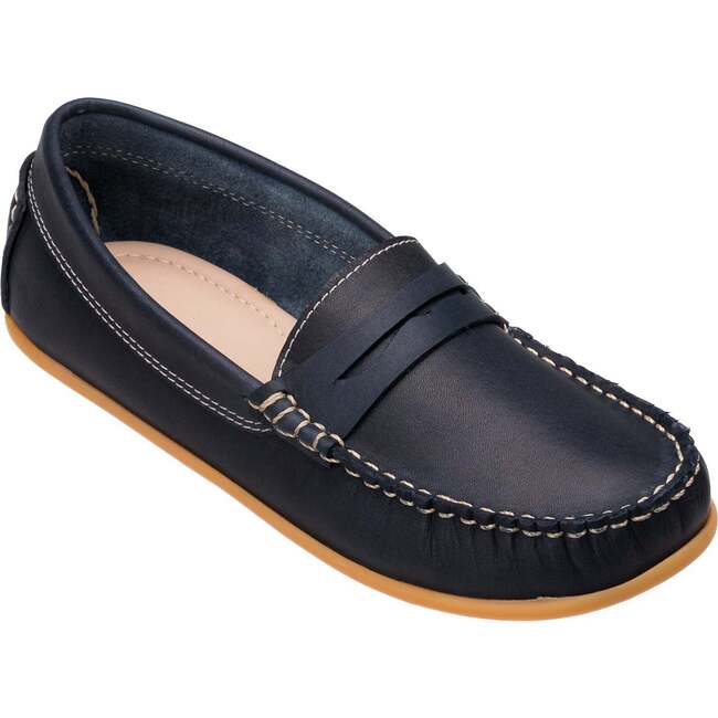 JP Moccasin, Blue - Loafers - 1