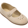 Andi Mary Jane, Suede Beige - Mary Janes - 3 - thumbnail