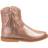 Hannah Suede Boot, Metallic Blush - Boots - 3