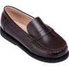 Scholar Mocassin, Brown - Loafers - 1 - thumbnail