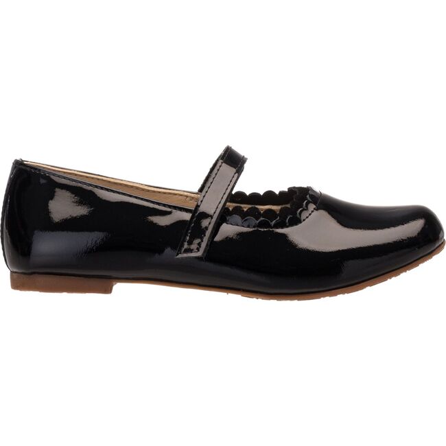 Aria Flat, Patent Black - Flats - 3