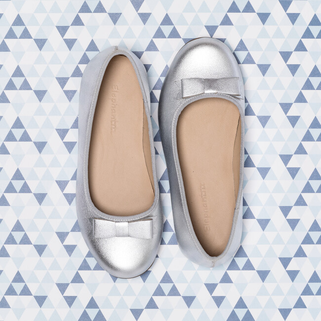 Camille Flats, Silver - Flats - 3