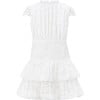 Rosella Lace Mini Dress, Ivory - Dresses - 1 - thumbnail