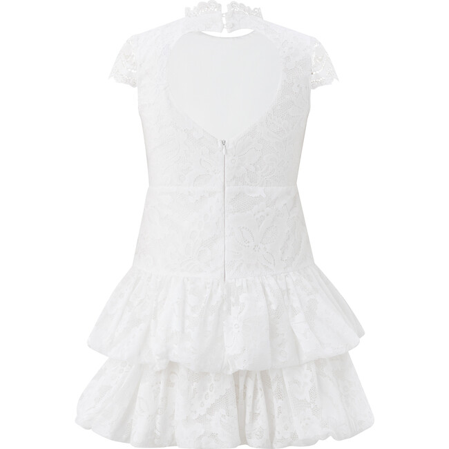 Rosella Lace Mini Dress, Ivory