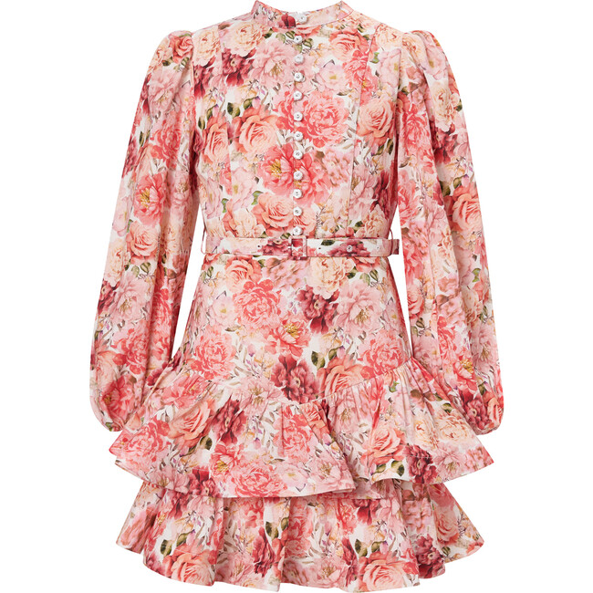 Amelia Sleeve Mini Dress, Floral