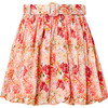Amelia Mini Skirt, Floral - Skirts - 1 - thumbnail